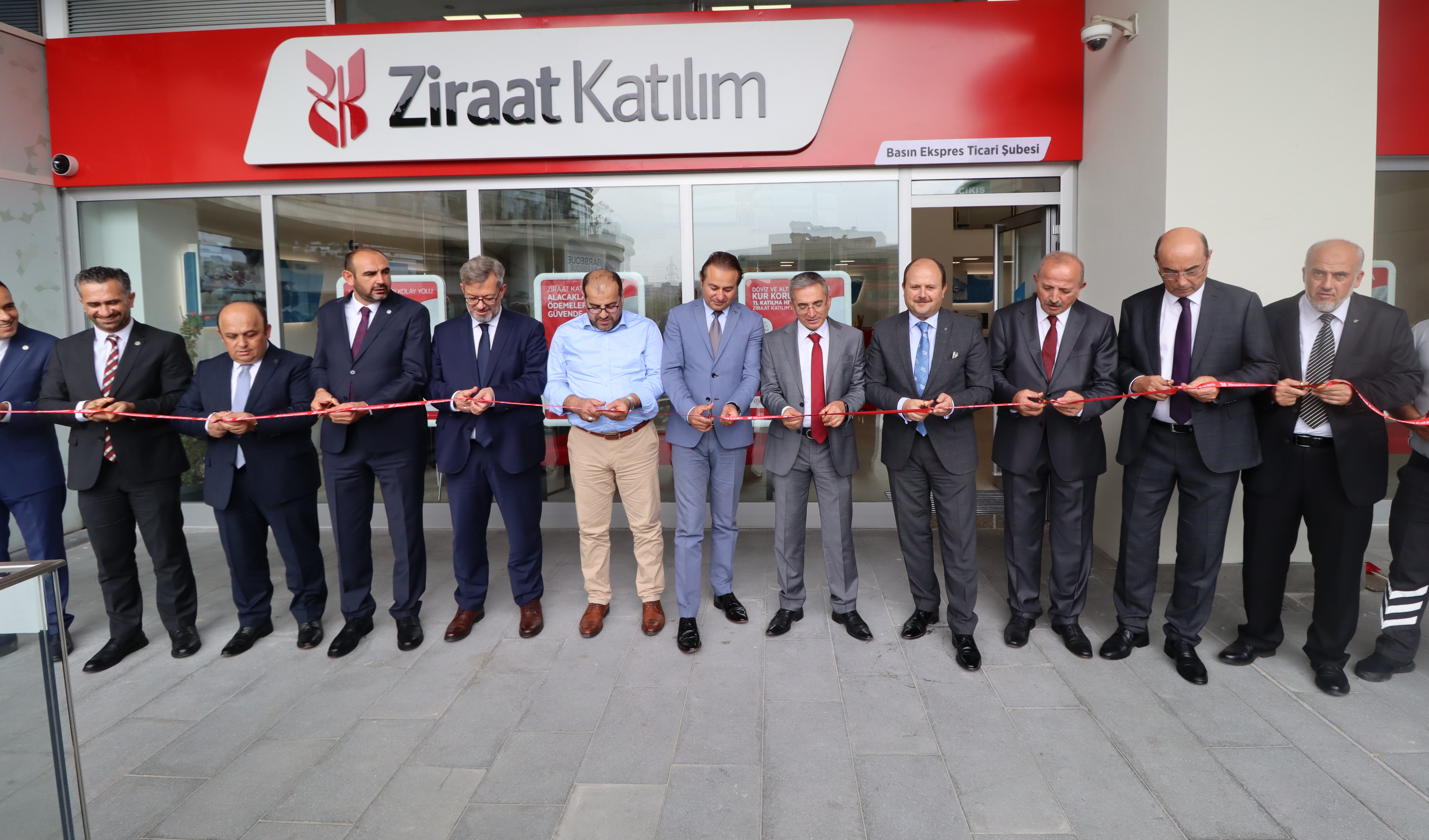 Basın Ekspres Ticari Şubemiz Açıldı