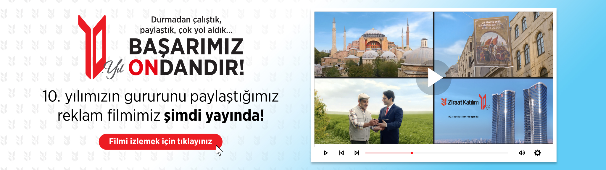Ziraat Katılım Bankası 10. Yıl