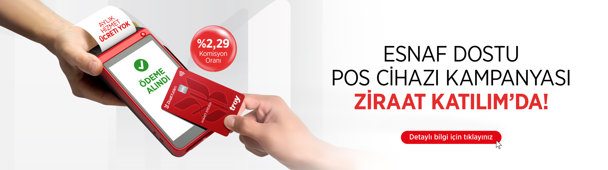 Esnaf Dostu Pos Cihazı Kampanyası