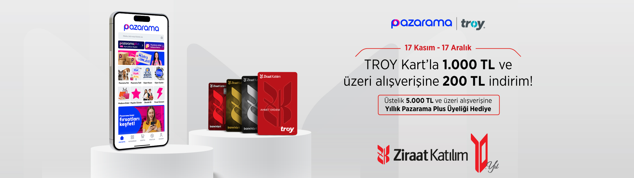 TROY & Pazarama Kampanyası