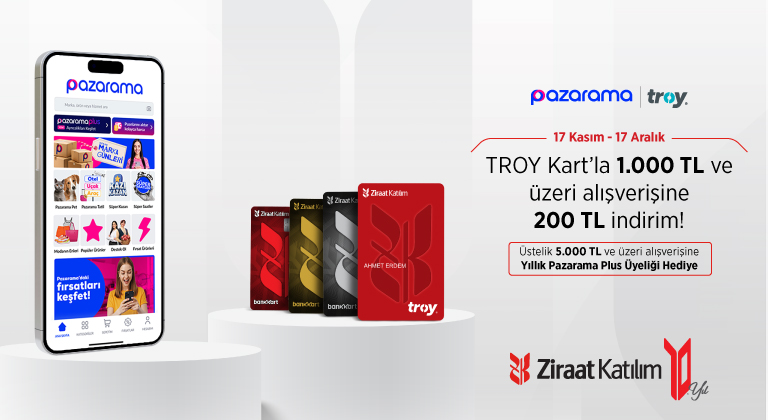 TROY & Pazarama Kampanyası