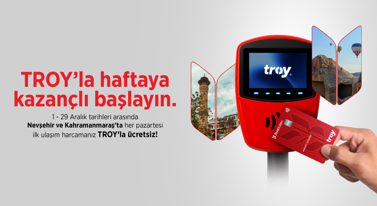 TROY Kart Ulaşım Kampanyası