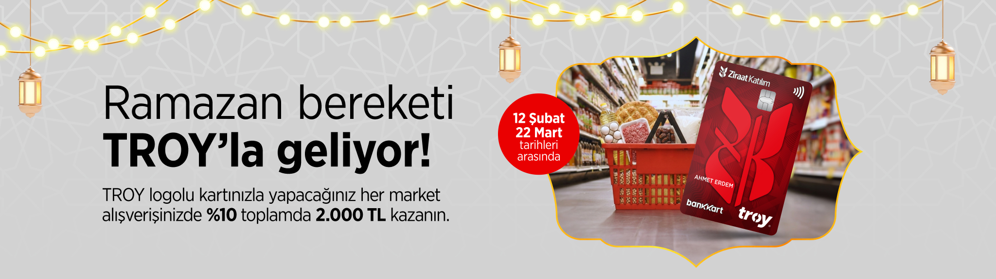 TROY & Ramazan Market Kampanyası