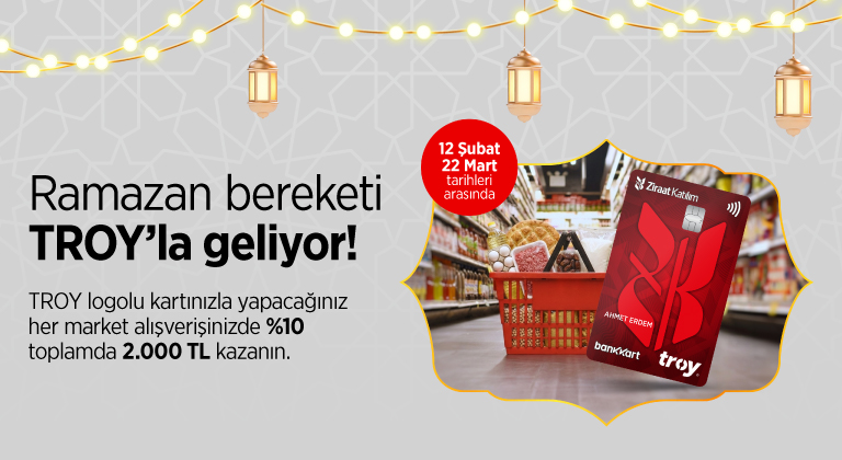 TROY & Ramazan Market Kampanyası