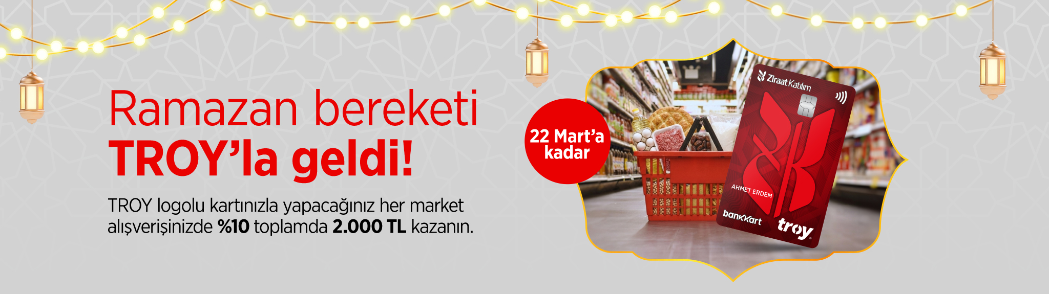 TROY & Ramazan Market Kampanyası