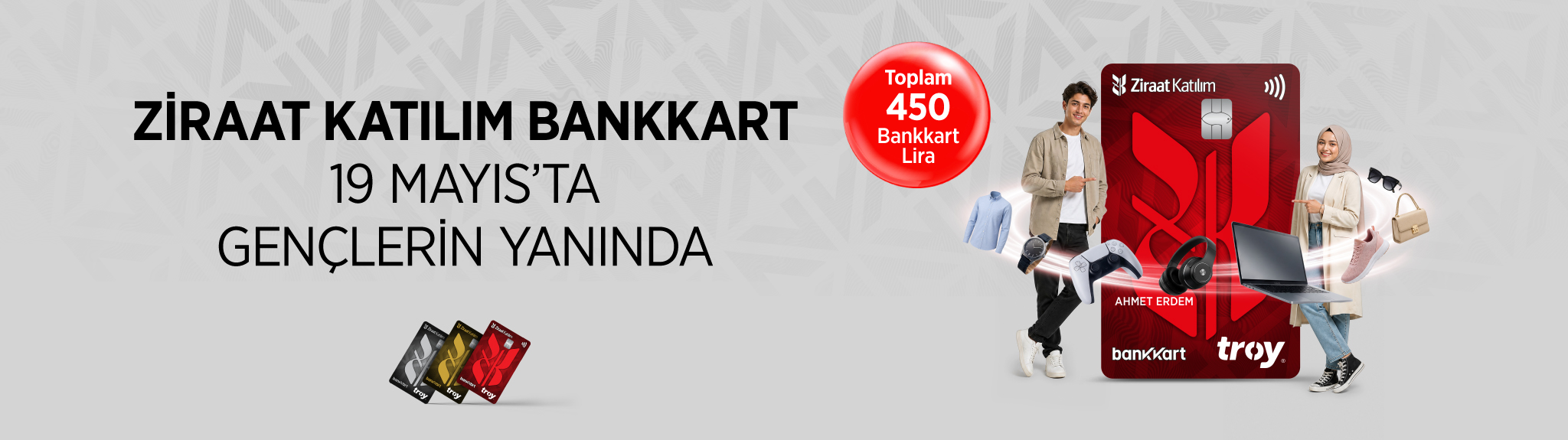 19 Mayıs’a Özel Toplam 450 TL Bankkart Lira!