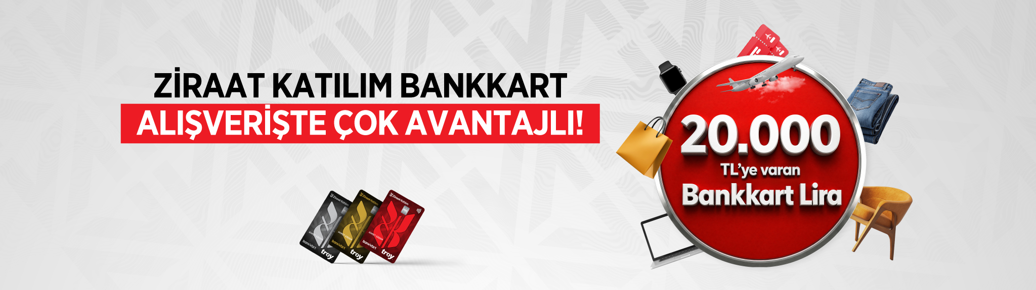 Alışverişte avantajlar Ziraat Katılım Bankkart’ta!