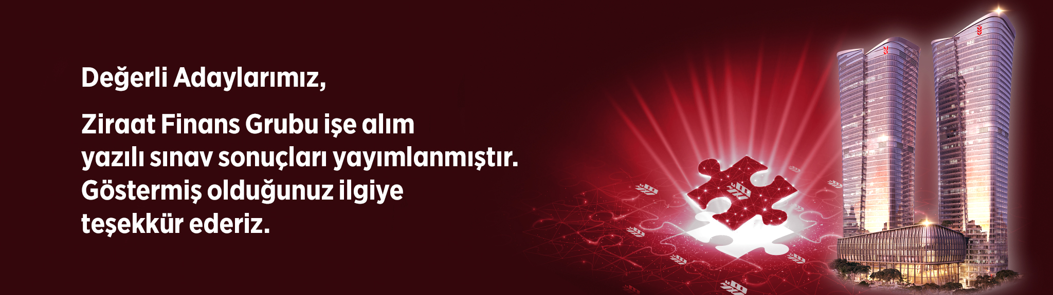 Sınav Sonuçları Açıklaması