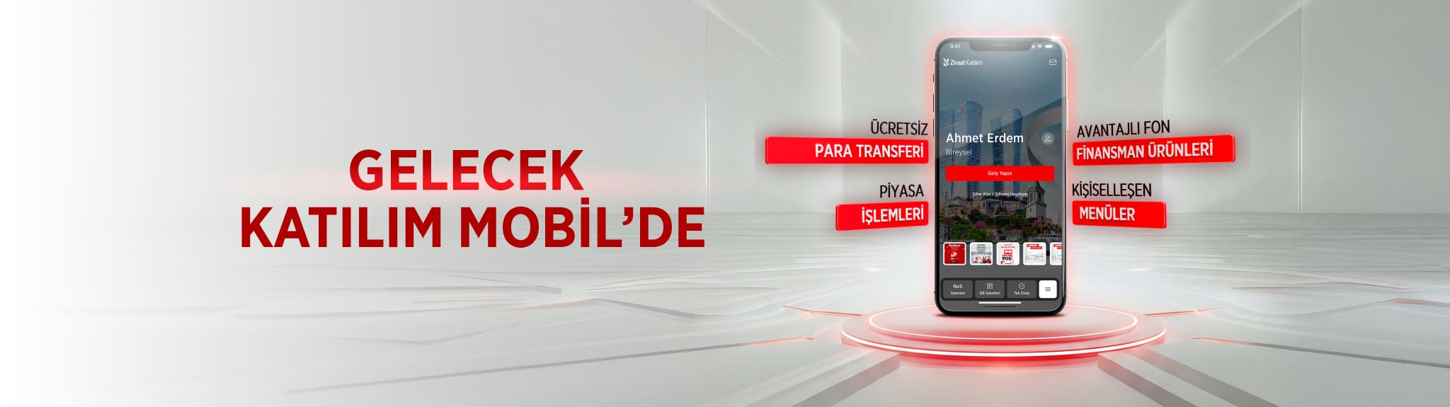 Katılım Mobil Yenilendi.