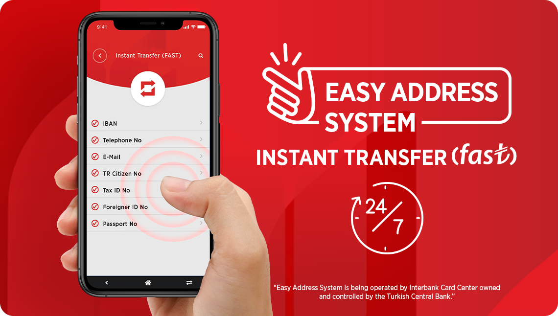 Fast shop bank transfer